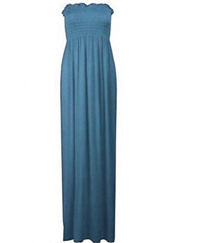 LVL Online Store Damen Bandeau Kleid Gr. Small/Medium= 34-36, Blaugrün LVL Online Store Damen Bandeau Kleid Gr. Small/Medium= 34-36, Blaugrün von LVL Online Store