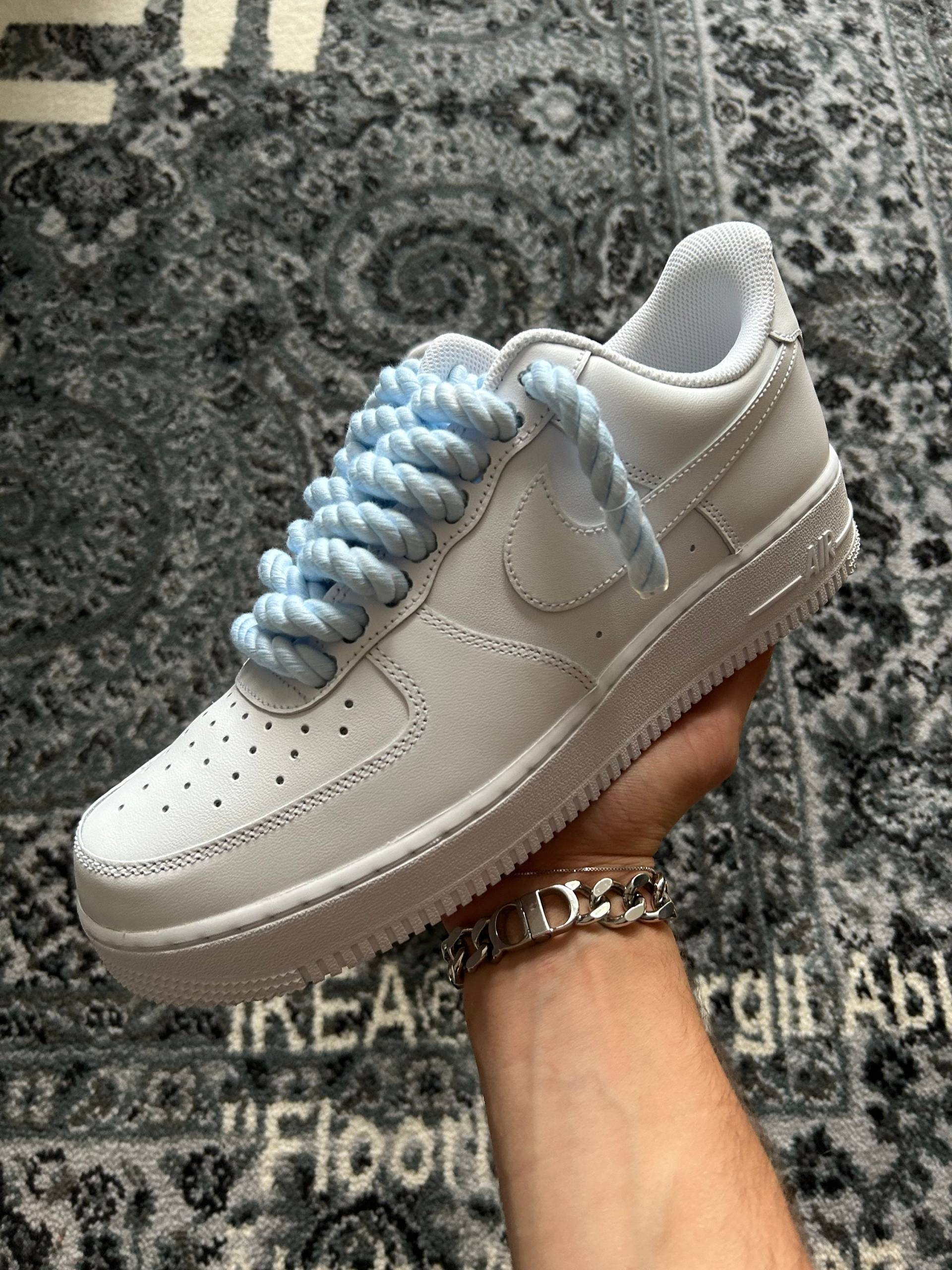 Air Force 1 Smurf Custom Rope Laces Air Force 1 Smurf Custom Rope Laces von LVSneaker