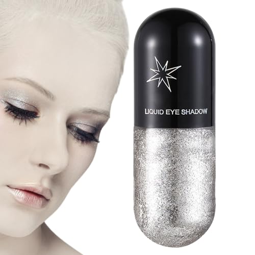 Flüssiger Augenglitter - Lidschatten-Make-up-Stick - Augenaufheller, Textmarker, Rouge, Lidschattenstift, schnell trocknend, loser Glitzerkleber, wasserfest, einfach anzuwenden Lvtfco von LVTFCO