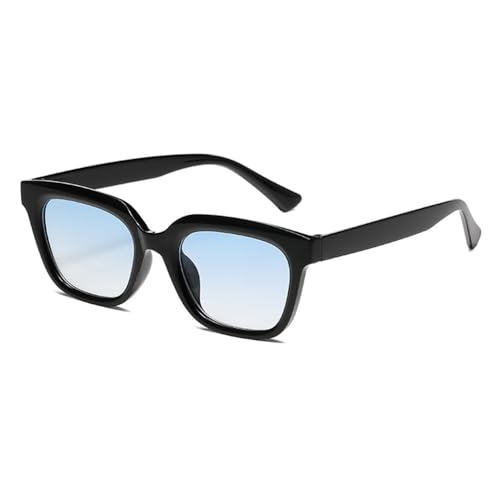 LVTFCO Sonnenbrille mit quadratischem Rahmen für Damen und Herren, Autofahrer-Sonnenbrille für Damen, Reise-Sonnenbrille, trendig, klassisch, Luxus-Brille, Farbverlauf blau von LVTFCO