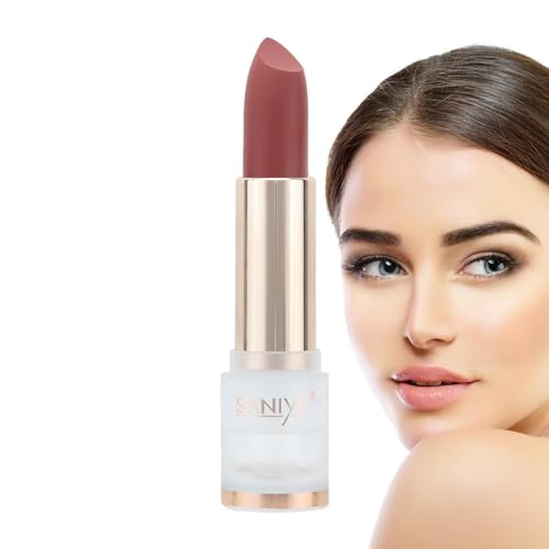 Matter Lippenstift | Hochpigmentierter Antihaft-Lippenfüller | Make-up-Lippenstift für den ganzen Tag, hochpigmentierte Farbe und sofortiger Glanz, Lippen-Make-up für Mädchen und Frauen Lvtfco von LVTFCO