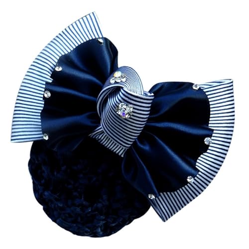 Damen Haarnetz mit Schleife Hotel Krankenschwester Medizinische Schleife Haarnetz für Duttnetz(Colour 3) von LVUNZJCA