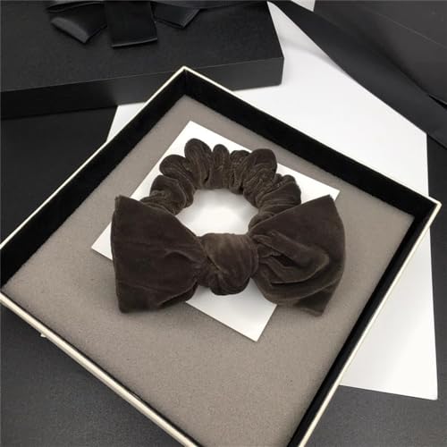 Haargummis Einfaches Samt-Stirnband mit Schleife for Damen für Frauen, Mädchen(Colour 3) von LVUNZJCA