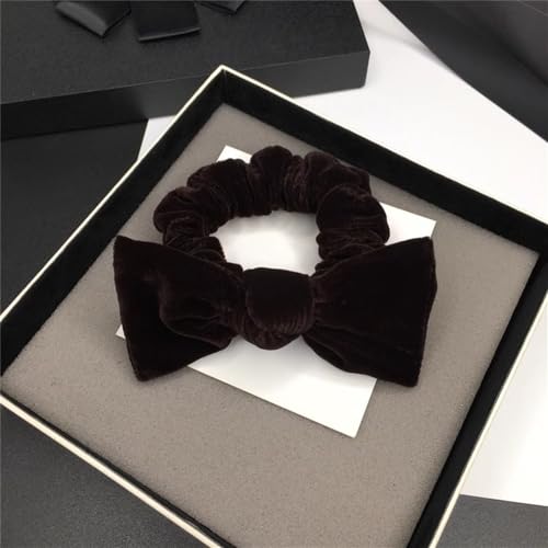 Haargummis Einfaches Samt-Stirnband mit Schleife for Damen für Frauen, Mädchen(Colour 4) von LVUNZJCA