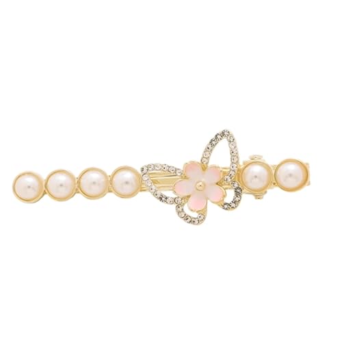 Haarspangen Einfache Haarnadel Weibliche Seite Clip Gebrochen Haar Pony für Frauen und Mädchen von LVUNZJCA