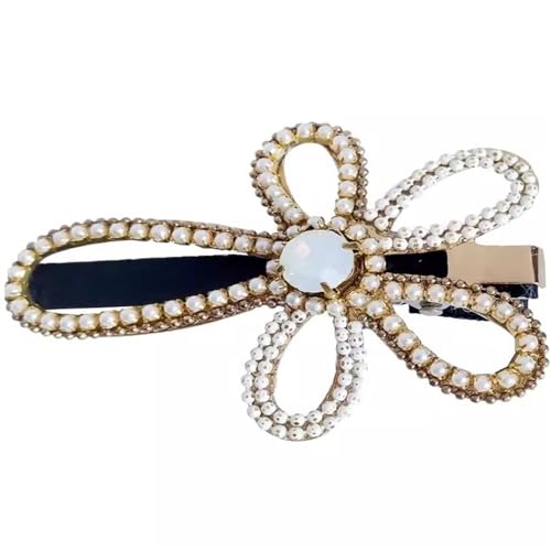 Haarspangen Frauen Seite Haar Karten Vintage Kristall Blume für Frauen und Mädchen(Gold) von LVUNZJCA