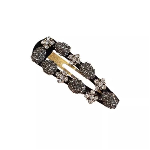 Haarspangen Mädchen Pony Clip Kopfbedeckung Einfache Seite für Frauen und Mädchen von LVUNZJCA