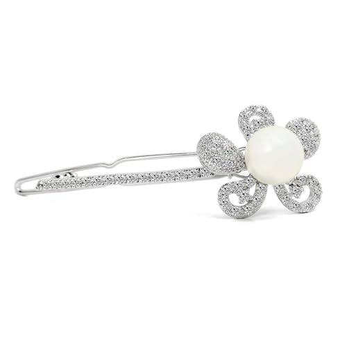 Haarspangen Perlen-Haarnadel-Haar-Spitzen-Clip-Damen-Haar-Accessoires für Frauen und Mädchen von LVUNZJCA