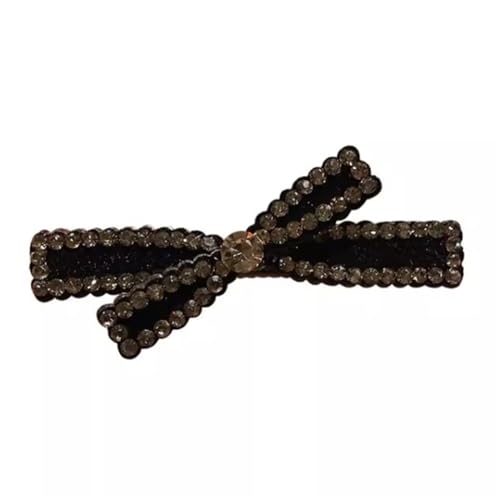 Haarspangen Seitliche Haarkarten for Damen, zarte Haarspangen für Frauen und Mädchen(Black) von LVUNZJCA