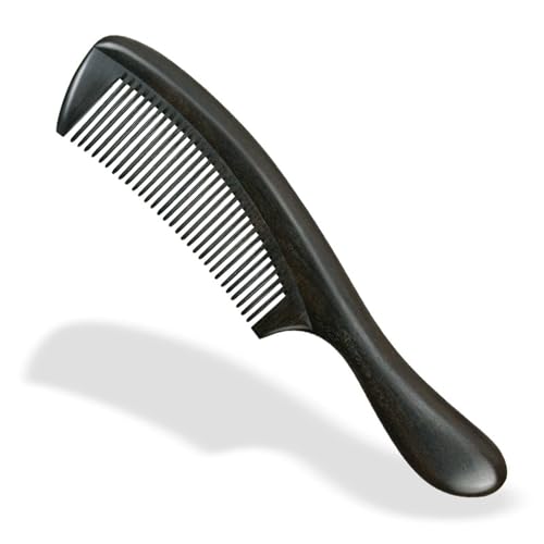 Kamm Holz Großer Holzkamm aus Holz for den täglichen Gebrauch zu Hause für Haare(2) von LVUNZJCA