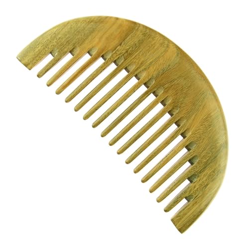 Kamm Holz Holzkamm, kleiner tragbarer Holzkamm, Massagekopfkamm für Haare(4) von LVUNZJCA