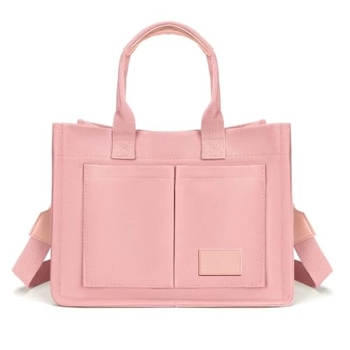 LVUNZJCA Damenhandtasche Damen Retro Crossbody Canvas Schultertasche Lässig für Arbeit, Reisen(Color 4) von LVUNZJCA