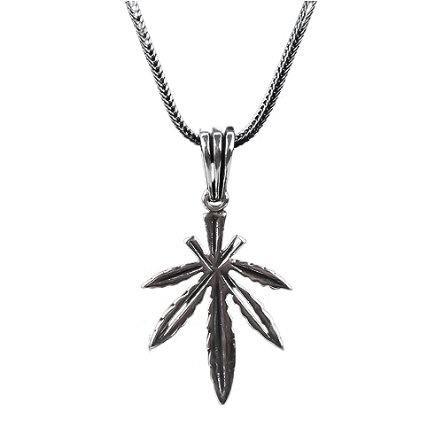 LVUNZJCA Hip Hop Halskette Blatt-Anhänger Hundert Ahornblatt Herren Halskette Zubehör Personalisierter Schmuck für Rapper Männer Frau LVUNZJCA Hip Hop Halskette Blatt-Anhänger Hundert Ahornblatt Herren Halskette Zubehör Personalisierter Schmuck für Rapper Männer Frau von LVUNZJCA