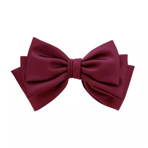 Schleife Haarspangen Frauen Schleife Haarspangen Haar Vintage Schleife Haarspangen für Geburtstagsfeier(rot) von LVUNZJCA