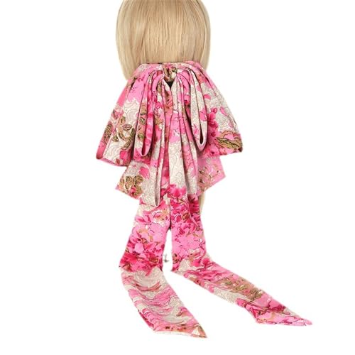 Schleife Haarspangen Haarspangen mit Temperament-Band und Schleife. Vielseitige Haarspangen mit Schleife for Pferdeschwanz für Geburtstagsfeier von LVUNZJCA