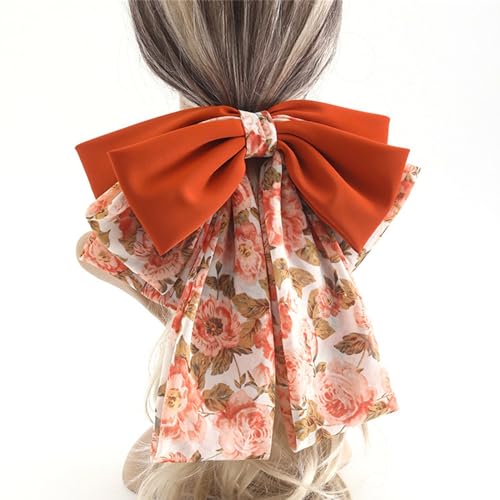 Schleife Haarspangen Schleife, schwebende Spleißen, Chiffon-Haarspangen, Satin-Federklammer-Haarnadel für Geburtstagsfeier Schleife Haarspangen Schleife, schwebende Spleißen, Chiffon-Haarspangen, Satin-Federklammer-Haarnadel für Geburtstagsfeier von LVUNZJCA