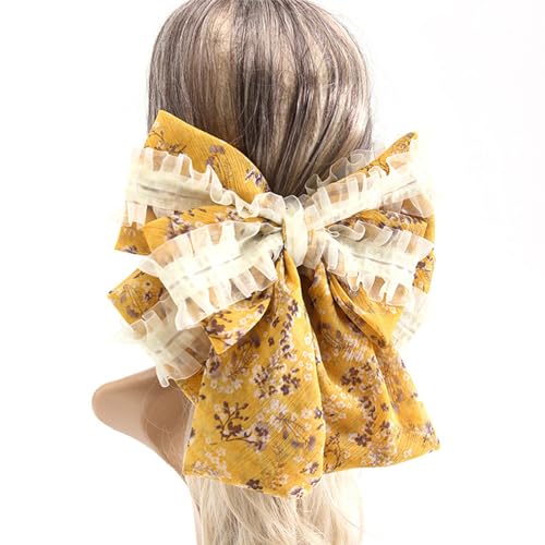 Schleife Haarspangen Sommer Schleife Haar Vintage Haarspangen Einfache Haarnadelklammer für Geburtstagsfeier von LVUNZJCA