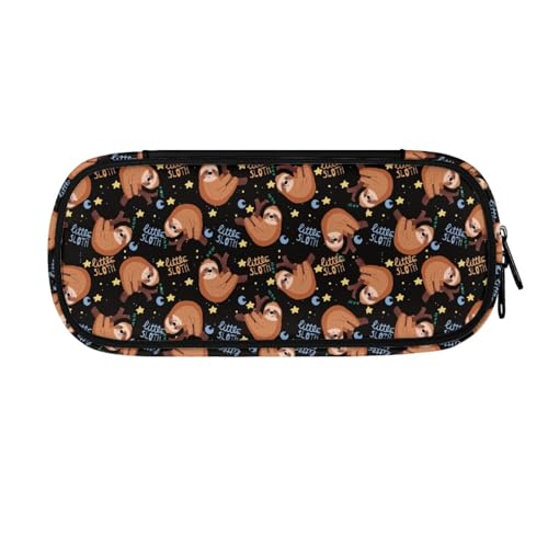 LWLFC Federmäppchen Faulheit Mäppchen für Mädchen mit Großer Kapazität – 3-Lagiges Design, Mehrere Fächer, Reißverschluss – Ideal für Schule, College und Reise als Stiftebox von LWLFC