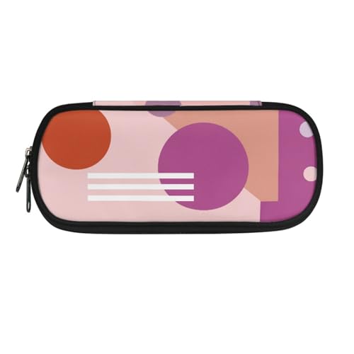 LWLFC Federmäppchen Rosa Mäppchen für Mädchen mit Großer Kapazität – 3-Lagiges Design, Mehrere Fächer, Reißverschluss – Ideal für Schule, College und Reise als Stiftebox von LWLFC