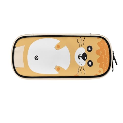 LWLFC Federmäppchen Zeichentrick Mäppchen für Mädchen mit Großer Kapazität – 3-Lagiges Design, Mehrere Fächer, Reißverschluss – Ideal für Schule, College und Reise als Stiftebox von LWLFC