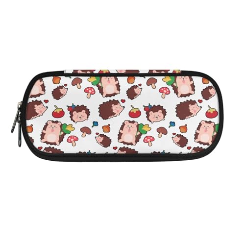 LWLFC Federmappe Jungen Cartoons Mäppchen Großes Mädchen – Hochwertiges 3-Lagen-Design mit Mehreren Fächern und Reißverschluss für Stifte, Schulbedarf und Reise von LWLFC