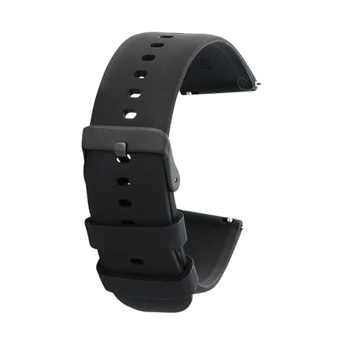 LWMLWM Ersatz Uhrenarmbänder Silikon, Uhrenarmband mit Schnellverschluss Ersatzbänder Watch Straps, Uhren Zubehör Uhrenarmbänder Watch Band(22mm) von LWMLWM