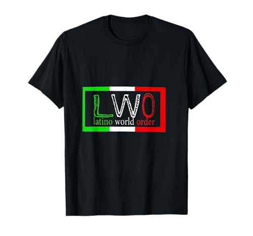 LWO Latin World Order Männer Frauen Lustiges Latina Geschenk T-Shirt LWO Latin World Order Männer Frauen Lustiges Latina Geschenk T-Shirt von LWO Latin World Order Funny Tees