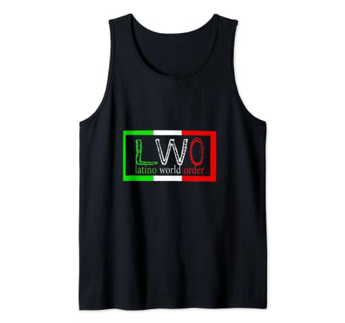 LWO Latin World Order Männer Frauen Lustiges Latina Geschenk Tank Top LWO Latin World Order Männer Frauen Lustiges Latina Geschenk Tank Top von LWO Latin World Order Funny Tees