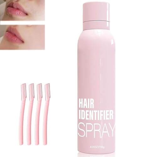 LXCJZY Hair Identifier Spray for Face Shaving,Face Hair Identifier Spray Face Shaving Powder Spray for Women Face Shaving Skin Body (1PCS) von LXCJZY