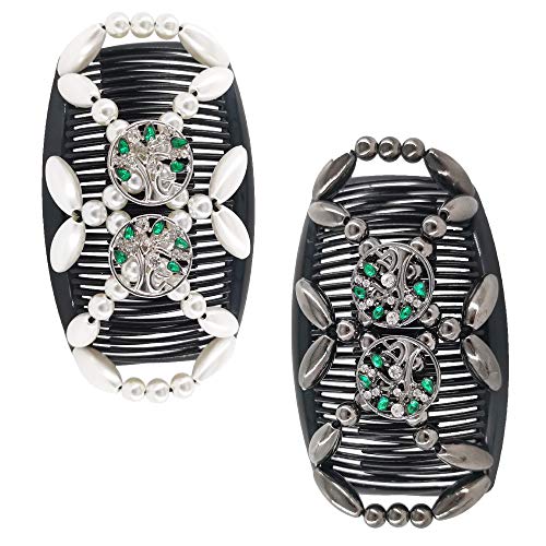 MAYBEAN Haarspangen Haarklammer Hair Clips Haarkamm Haarschmuck Haarclip DIY Haarstyling für Damen und Mädchen von LXGKREL