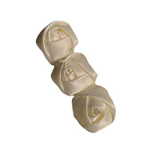 Damen-Haarspange mit Blumenmuster, für Fotoshootings, weiße Rosen, Haarschmuck für Hochzeiten von LXJLXD