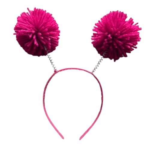 LXJLXD 2025 Juli Kostüm Stirnband Weihnachten Kopfbedeckung Neujahr Party Foto Requisiten Karaoke Party Kopfbedeckung Cosplay Zubehör (Pflaumenrot) von LXJLXD
