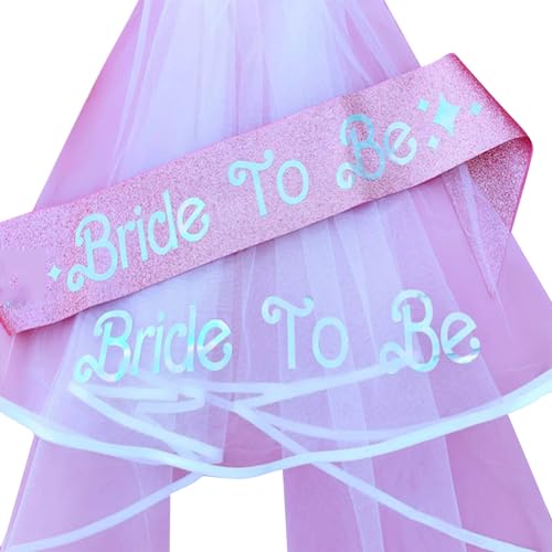 LXJLXD Brautschleier, Schärpe, Kopfbedeckung, Hochzeit, Haarschal, Weiß, Hochzeitsschleier, Kopftuch, Mantilla, Weiß (Anzug) von LXJLXD