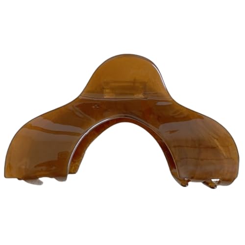 LXJLXD Haarklammer, Haarschmuck, Haarklammern, einfache Haarspangen, Verzierung, Haarnadel für Mädchen (Karamellfarbe) von LXJLXD