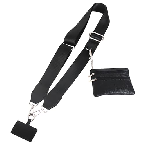 LXJLXD Handy-Gurt mit Reißverschlusstaschen, Clip und Go-Gurt, Crossbody-Telefongurt mit Geldbörse, multifunktionaler Handygurt, Stil 2 LXJLXD Handy-Gurt mit Reißverschlusstaschen, Clip und Go-Gurt, Crossbody-Telefongurt mit Geldbörse, multifunktionaler Handygurt, Stil 2 von LXJLXD