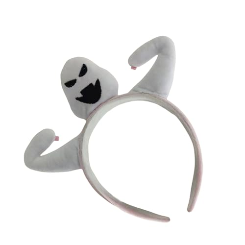 LXJLXD Lustiges Haarband mit Pony-Clip, Kopfbedeckung, Pony, Clip, kreatives Stirnband für Make-up (Bad Smile) von LXJLXD