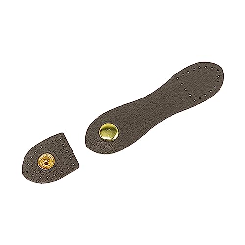 LXJLXD PU Tasche Schnalle Knöpfe Geldbörse Hasp Verschluss Damen Geldbörse Schnalle Frauen Geldbörse Handtasche Zubehör Schultertasche Schnalle Schloss, grau, As shown in the picture (error 1-3cm) von LXJLXD