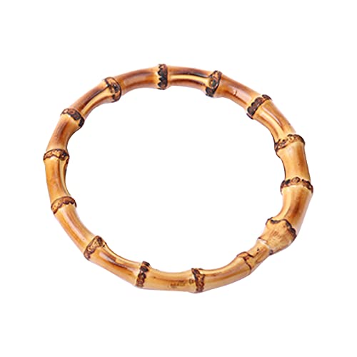 LXJLXD Taschengriff, praktischer, flacher runder Handtaschengriff, Handtaschengriff, Ersatzzubehör für Damen und Mädchen, Außendurchmesser: 12 cm, Large size outer diameter 14cm Small von LXJLXD