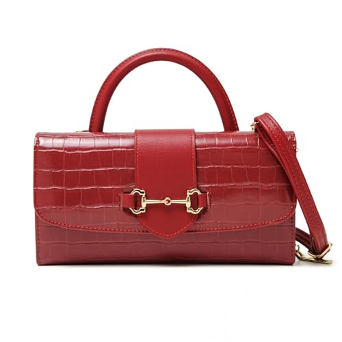 LXJYDN Lange Geldbörse Frauen Modische Pu Long Wallet Pendler Handtasche Kleine Umhängetasche von LXJYDN