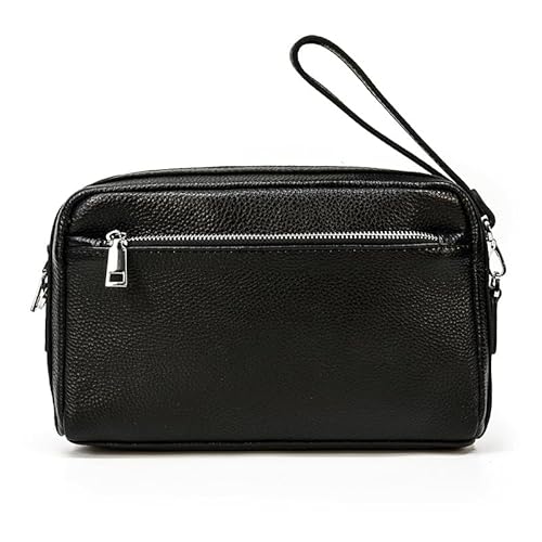 LXJYDN Lange Geldbörse Männer Vintage Leder Langes Geldbeutel Mit Großer Kapazität Kupplung Multifunktionaler Kleiner Umhängetaschen von LXJYDN