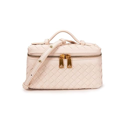 LXJYDN Schultertasche Frauen Modische Gewebte Umhängetasche Vielseitige Kleine Quadratische Tasche Kosmetiktasche von LXJYDN