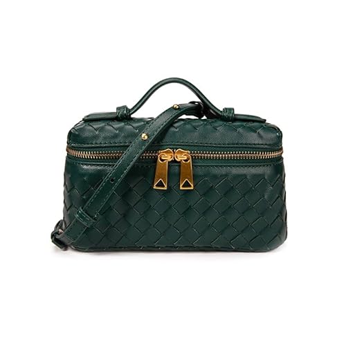 LXJYDN Schultertasche Frauen Modische Gewebte Umhängetasche Vielseitige Kleine Quadratische Tasche Kosmetiktasche von LXJYDN