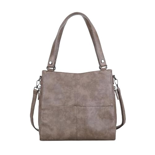 LXJYDN Schultertasche Frauen Weiche Pu -Umhängetasche, Große Kapazitätsbeutel, Vielseitige Pendlertasche von LXJYDN