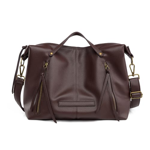 LXJYDN Schultertasche Frauen Weiche Pu -Umhängetasche Große Kapazität Pendler Umhängetasche Tasche Tasche von LXJYDN