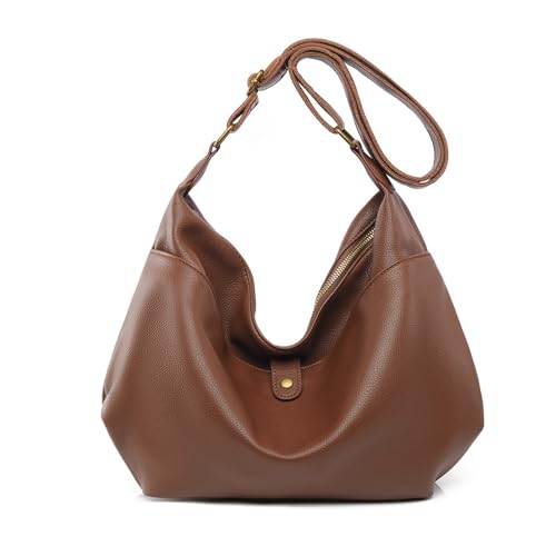 LXJYDN Schultertasche Frauen Weiche Pu -Umhängetasche Große Kapazitätsbeutel Crossbody -Tasche von LXJYDN