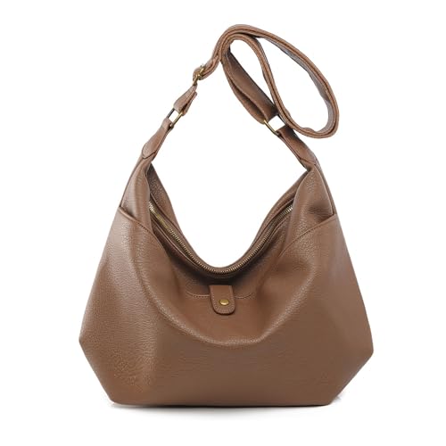 LXJYDN Schultertasche Frauen Weiche Pu -Umhängetasche Große Kapazitätsbeutel Crossbody -Tasche von LXJYDN