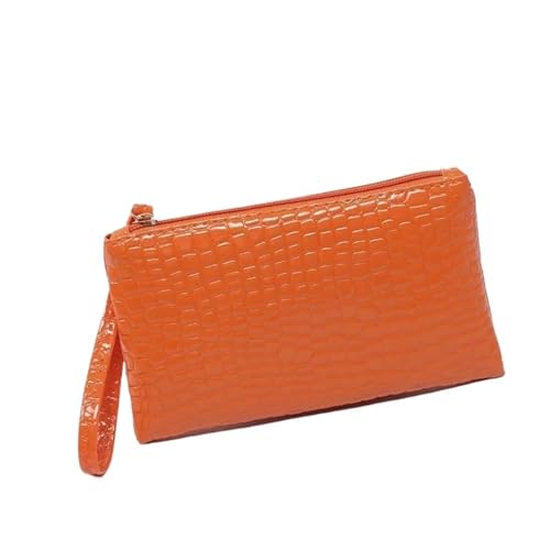 LXLAEOANG 2 Pcs Brieftasche for Frauen Geldbörse Kleine Handgelenk Tasche PU Münze Brieftasche Zipper Verschluss Für den Abend, Feiertage(Khaki) von LXLAEOANG