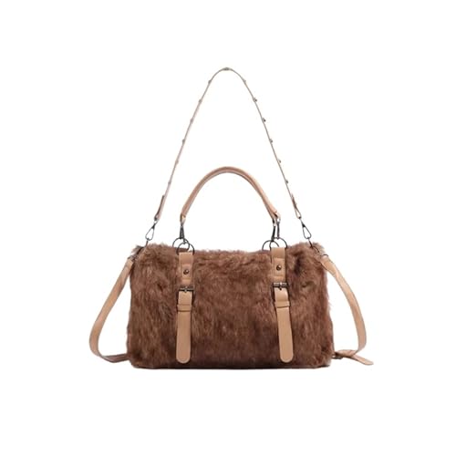 LXLAEOANG Damenhandtasche Herbstsaison Vielseitige Einzel-Schultertasche Weicher Griff Mittlere Größe von LXLAEOANG