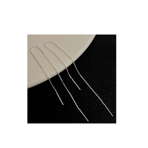 Tropfenohrringe for Frauen Romantische Weizenohrform Lange Quaste Ohrlinie Weiblicher Schmuck Damen(14cm) von LXLAEOANG