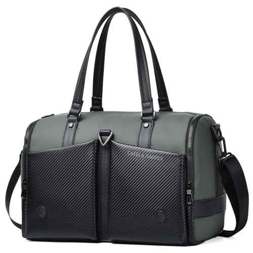 Sporttasche Herren Reisetasche Klein 25L Kleine Sporttasche für Damen Gym Bag Wasserdicht Handtaschen Trainingstasche Reise Sauna Sport Tasche Fitness Handgepäck (Grün) von LXQMHB